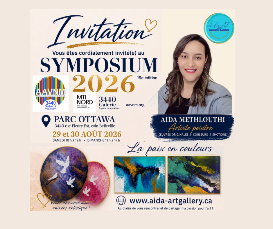 Symposium d'art 29 et 30 août 2026