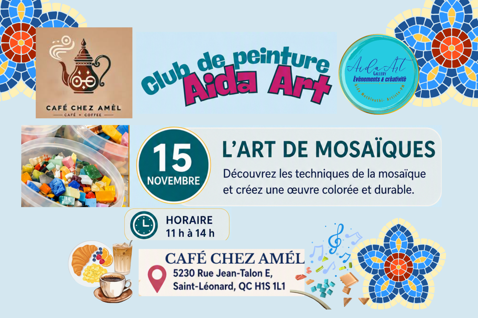✨ATELIER CRÉATIF_L’ART DES MOSAÏQUES